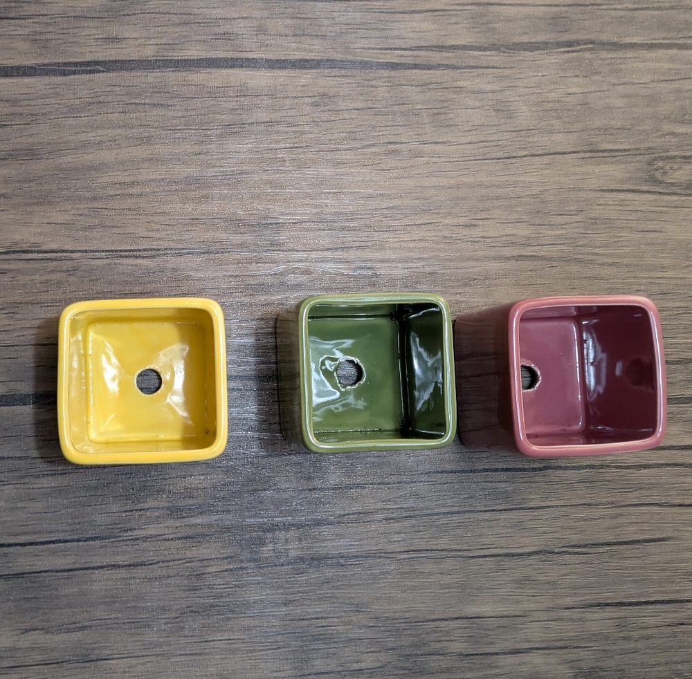 Colorful Ceramic Vases Set - Picture 2 of 8